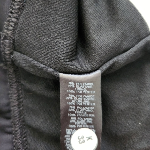 Asos ruched shoulder plunge swimsuit in black women's size 6 - Picture 11 of 14